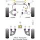 Volkswagen T25/T3 Type 2 All Models (1979 - 1992) Powerflex Front Anti Roll Bar To Chassis Bush 19mm - 19mm PFF85-1004-19