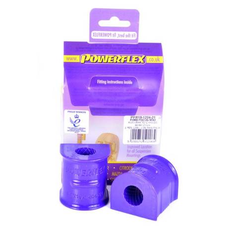 Volvo C30 (2006 onwards) Powerflex Rear Anti Roll Bar To Chassis Bush 21mm - 21mm PFR19-1204-21