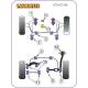 Volvo S40 (2004 onwards) Powerflex Front Lower Wishbone Rear Bush PFF19-1202