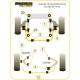 Audi 80/ 90 Quattro inc Avant (1992-1996)/ S2 inc Avant B4/ RS2 B4 (1994-1996) Powerflex Rear Lower Arm Rear Bush PFR3-206BLK