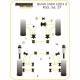 BMW Mini Generation 2 (R55/56/57) (2006-2013) Powerflex Front Anti Roll Bar Bush 22.5mm - 22.5mm PFF5-102-225BLK