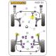 Audi S3 Mk1 Typ 8L 4WD (1999-2003) Powerflex Rear Diff Rear Mounting Bush PFR85-426