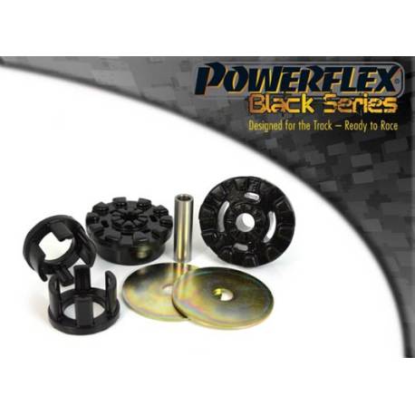 Ford Fiesta Mk7 inc ST (2008-) Powerflex Lower Engine Mount Large Bush 30mm Bracket PFF19-2001BLK