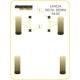 Lancia Delta (1993-2000)/ Dedra (1994-2000) Powerflex Front Lower Wishbone Rear Bush PFF1-802BLK