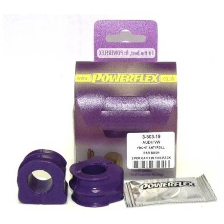 Audi TT Mk1 Typ 8N 2WD (1999-2006) Powerflex Front Anti Roll Bar Mounting 19mm - 19mm PFF3-503-19