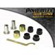 Renault Megane II inc RS 225/ R26 and Cup (2002 - 2008) Powerflex Front Arm Front Bush Camber Adjustable PFF60-501GBLK