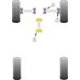 AUTOBIANCHI A112 (1969 - 1986) Inc ABARTH Powerflex Front Track Control Arm Inner Bush PFF4-202
