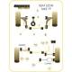 Seat Leon Mk2 1P (2005-) Powerflex Rear Anti Roll Bar Bush 20.5mm - 20.5mm PFR85-515-20.5BLK