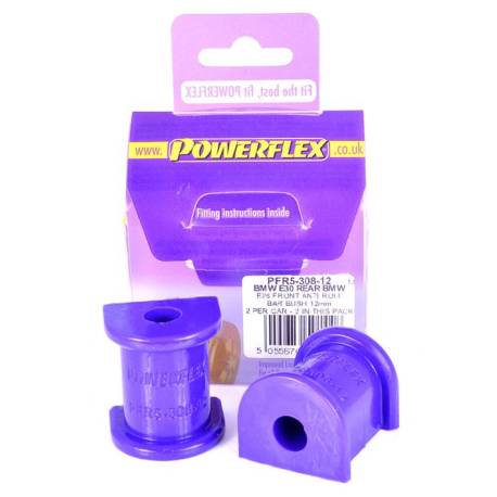BMW E30 3 Series (1982 - 1991) Powerflex Rear Roll Bar Mounting Bush 12mm - 12mm PFR5-308-12