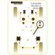 Vauxhall / Opel Cavalier 2WD (1989-1995)/ Vectra A (1989-1995) Powerflex Front Anti Roll Bar Mount 24mm - 24mm PFF80-403-24BLK