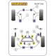 BMW E46 3 SERIES (1999 - 2006) Powerflex Front Wishbone Rear Bush, Aluminium Outer - 66mm PFF5-5601