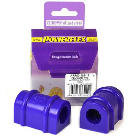 Citroen Saxo (inc VTS) Powerflex Anti Roll Bar Bush 19mm - 19mm PFF50-103-19
