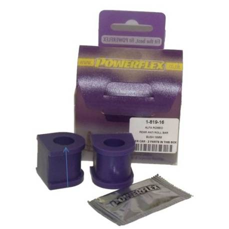 Alfa Romeo 147 (00-10)/ 156 (97-07)/ GT (03-10) Powerflex Rear Anti Roll Bar Bush 16mm - 16mm PFR1-819-16