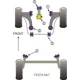 Ford Fiesta Mk7 inc ST (2008-) Powerflex Lower Engine Mount Small Bush PFF19-1520