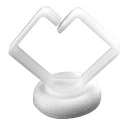 Mag Daddy Large Magnetic Cable Holder (white)