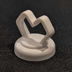 Mag Daddy Small Magnetic Cable Holder (white)