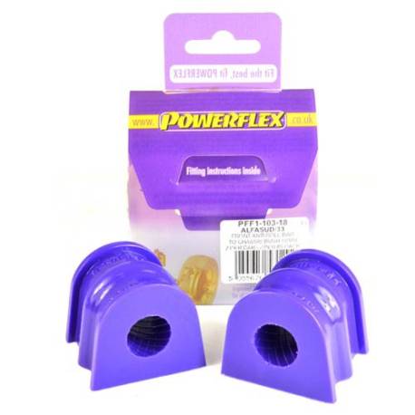 Alfa Romeo Sud/ Sprint/ 33 Powerflex Front Anti Roll Bar To Chassis Bush 18mm - 18mm PFF1-103-18