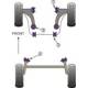 Mazda Mazda2 DE (2007-) Powerflex Front Arm Rear Bush, Caster Adjustable PFF19-1502G