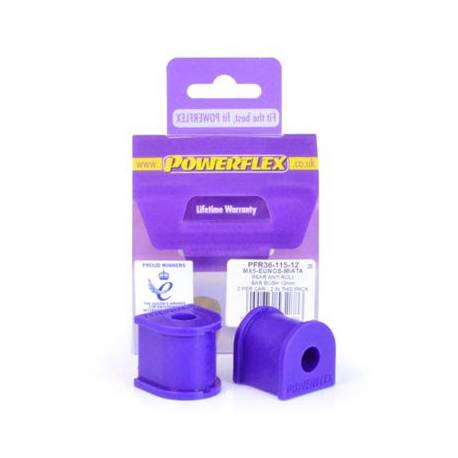 Mazda MX-5/ Miata/ Eunos Powerflex Rear Anti Roll Bar Mounting Bush 12mm - 12mm PFR36-115-12