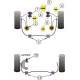 Mitsubishi Lancer Evolution 10 CZ4A (10/07-) Powerflex Front Anti Roll Bar To Chassis Bush 27mm - 27mm PFF44-403-27