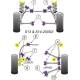 Nissan 200SX - S13/ S14/ S14A & S15 Powerflex Front Antil Roll Bar Mount 27mm - 27mm PFF46-202-27