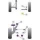 Porsche 911 Classic (1967 - 1969) Powerflex Steering Column Bearing Support Bush PFF57-405