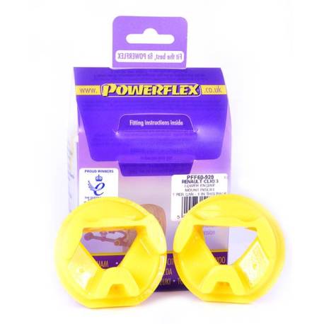 Renault Clio III (inc Sport 197 & 200) Powerflex Lower Engine Mount Insert PFF60-920
