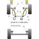 Saab 9-3 (1998-2002) Powerflex PowerAlign Camber Bolt Kit (12mm) - 12mm PFA100-12