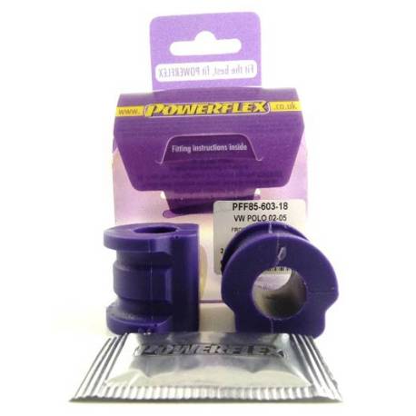 Skoda Fabia (2000-2007) Powerflex Front Anti Roll Bar Bush 18mm - 17.5mm PFF85-603-18