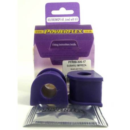Subaru Impreza Turbo/ WRX & Sti (GD/GG 00 to 07) Powerflex Rear Anti Roll Bar To Chassis Bush 17mm - 17mm PFR69-305-17