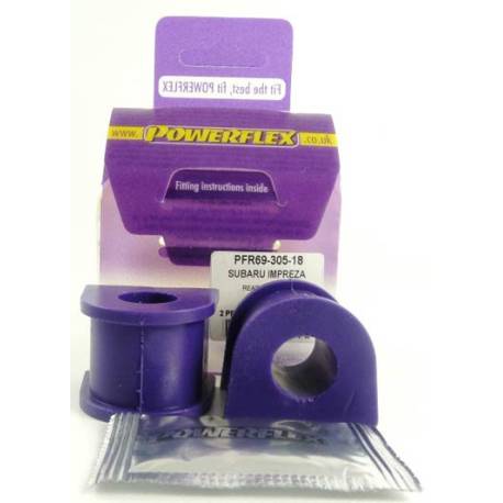 Subaru Impreza Turbo/ WRX & Sti (GD/GG 00 to 07) Powerflex Rear Anti Roll Bar To Chassis Bush 18mm - 18mm PFR69-305-18