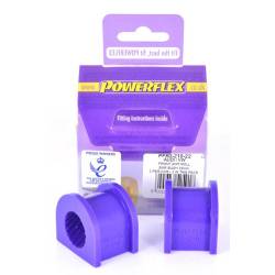 Audi A4 / S4 (B6) 2001 - 2005 Powerflex Rear Anti Roll Bar Bush 22mm - 22mm PFR3-210-22