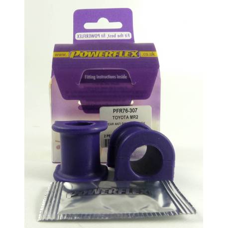 Toyota MR2 SW20 (1989 - 1999) Powerflex Rear Anti Roll Bar Bush 20mm - 20mm PFR76-307