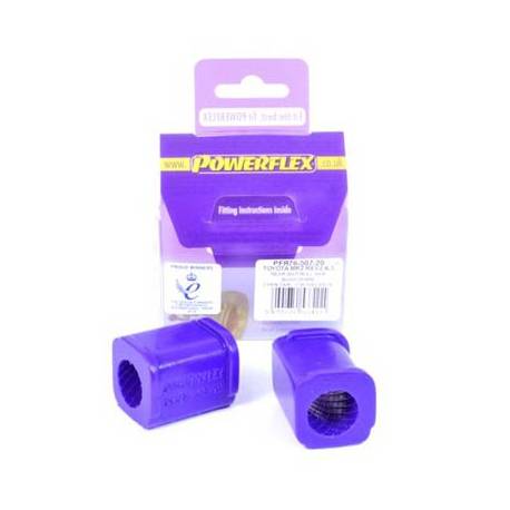Toyota MR2 SW20 (1989 - 1999) Powerflex Rear Anti Roll Bar Bush 20mm - 20mm PFR76-507-20