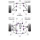 TVR Cerbera Powerflex Front Upper Wishbone Rear Bush PF79-101W