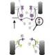 Vauxhall / Opel Calibra (1989-1997) Powerflex Front Anti Roll Bar Mount 20mm - 20mm PFF80-403-20