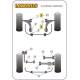 Vauxhall / Opel Signum (2003 - 2008) Powerflex Rear Anti Roll Bar Mounting Bush 19mm - 19mm PFR66-519-19